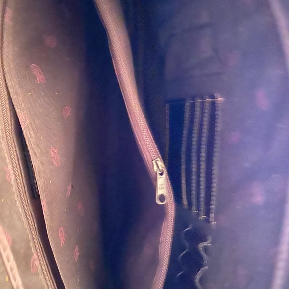 Elegant Leather Look Laptop Bag-Dark Brown - Picture 6 of 7